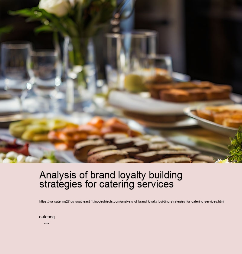 Analysis of brand loyalty building strategies for catering services